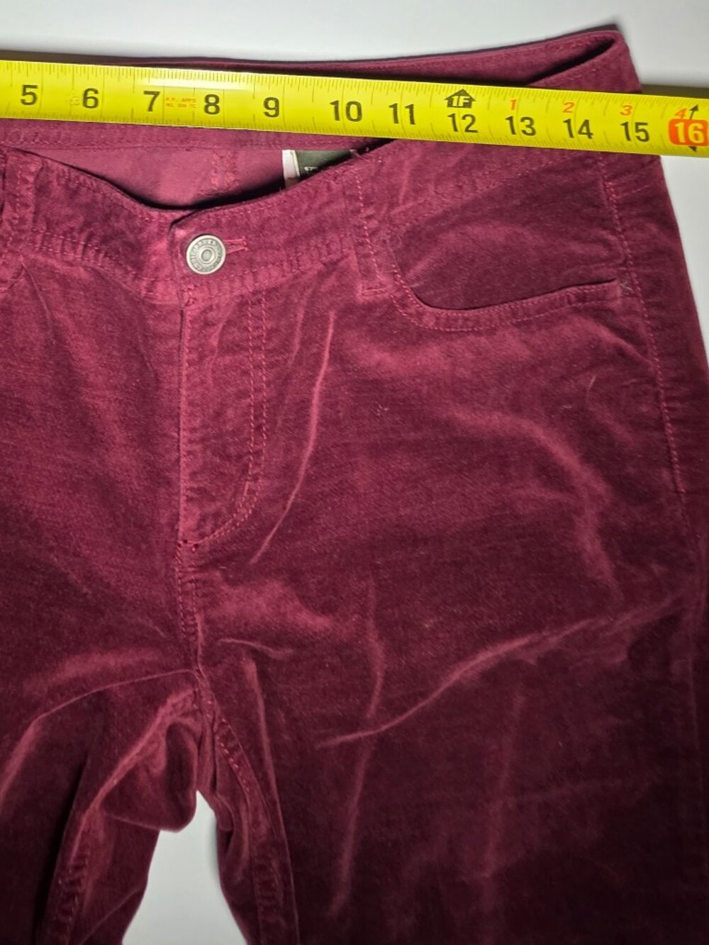 Eddie Bauer Womens Purple Corduroy 5 Pocket Jeans Size 6 - Picture 8 of 12